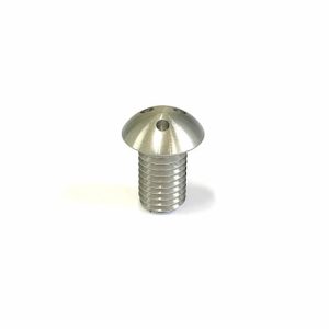 Vis M12 x 20 - Inox - Tête bombée - 3 trous