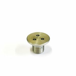 Vis M12 x 16 - Inox - Tête fraisée - 3 trous