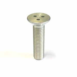 Vis M12 x 50 - Acier - Tête fraisée - 3 trous