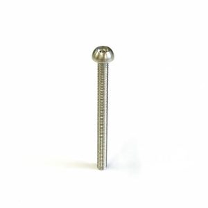 Vis M4 x 50 - Inox - Tête bombée - 1 trou