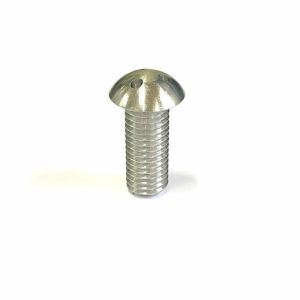 Vis M12 x 50 - Inox - Tête bombée - 3 trous