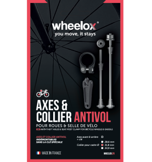 Pack antivol Axes creux & Collier Ø31.8 wheelox® – Image 2