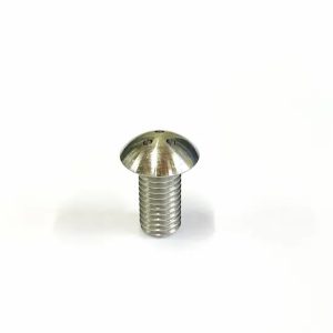 Vis M10 x 20 - Inox - Tête bombée - 3 trous