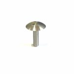 Vis M8 x 32 - Inox - Tête bombée Ø28 - 3 trous