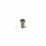 Vis M6 x 12 - Titane - Tête cônique - 3 trous