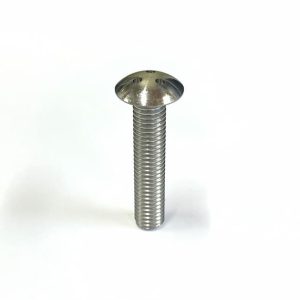 Vis M10 x 45 - Inox - Tête bombée - 3 trous